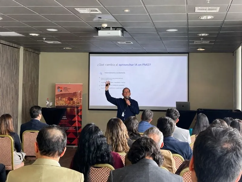 Asistentes durante la charla en el PMO Day Zona Norte