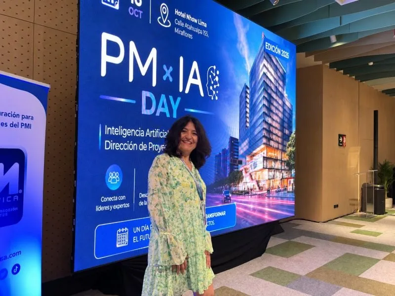 Pantalla de bienvenida del PMxIA Day
